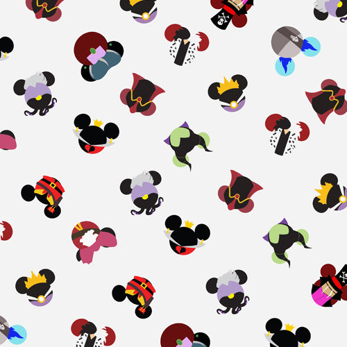 Design thumbnail for Wicked Mouse Ears - Women’s Diagonal Pocket Midi Dress