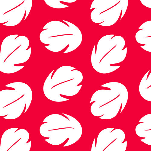 Design thumbnail for Island Leaf Print - Women's V-Neck Ruched Midi Dress