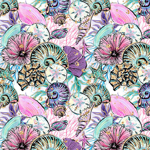 Mermaids Please Seashells