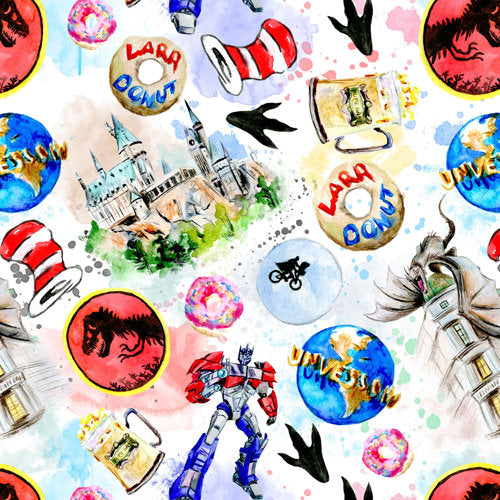 Design thumbnail for A Universal Adventure - Kid's Sleeveless Skater Dress