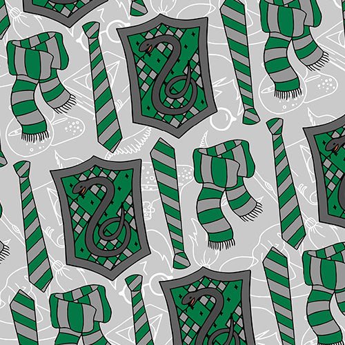 Cunning House Shields - Green & Silver