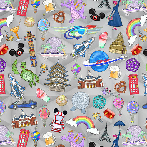 Design thumbnail for EC Around The World Experience - Kid's Sleeveless Skater Dress