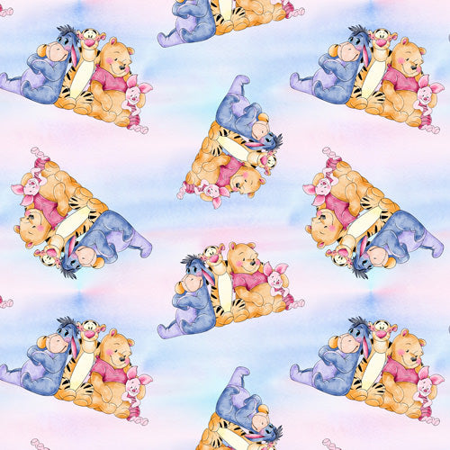 Watercolor Best Pooh Friends