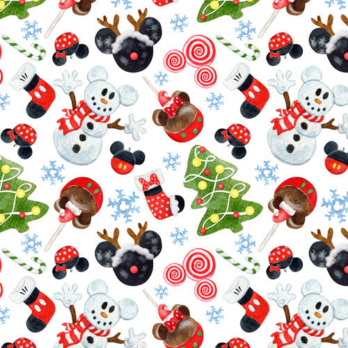 Design thumbnail for Mouse Magic Christmas - Men's Hawaiian Button Up Shirt