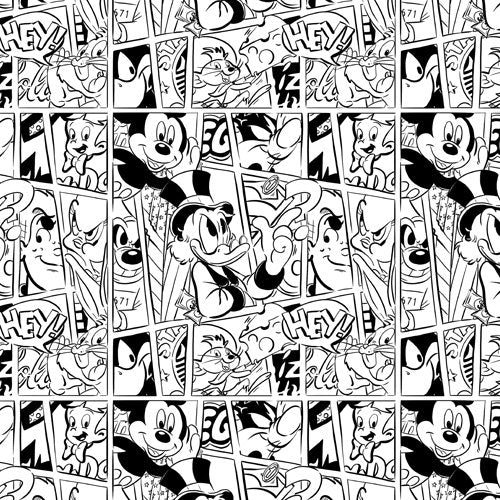 Comic Book Mickey Mouse & Friends