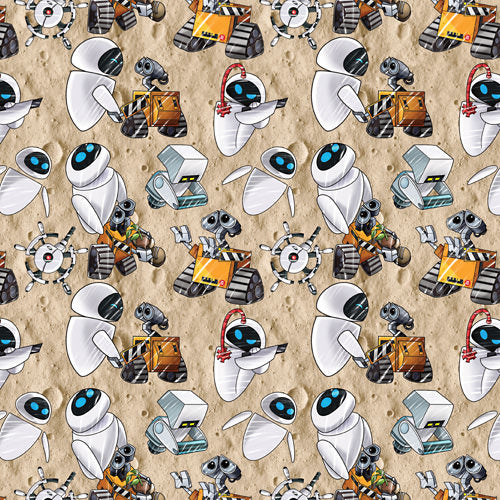 Design thumbnail for Robot Romance Sketchedched - Kid's Sleeveless Skater Dress