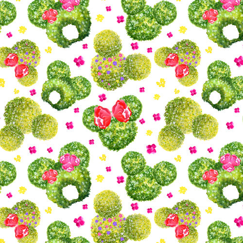 Mickey & Minnie Topiaries