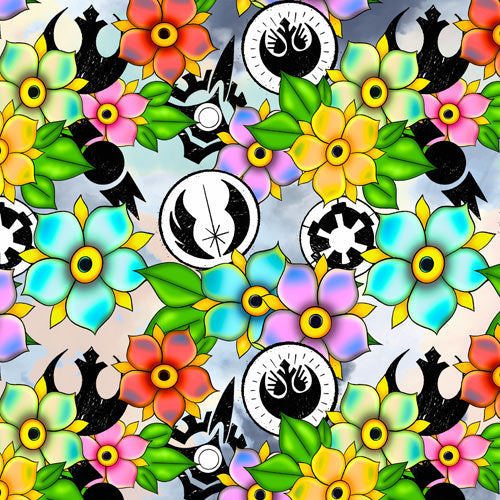Floral Star Wars Symbols