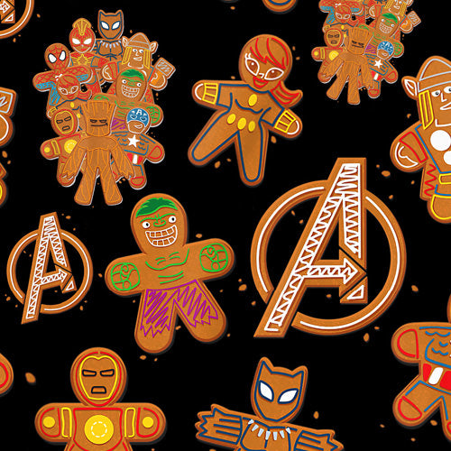 Superhero Gingerbread Cookies