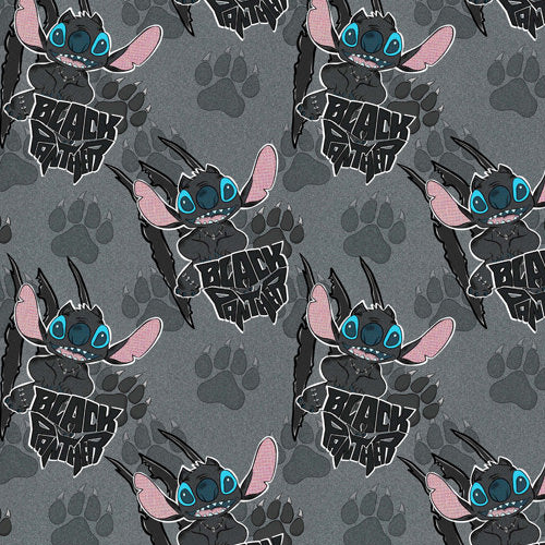 Superhero Stitch - Black Panther