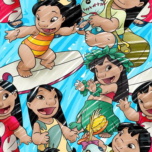 Lilo and Scrump Sketched