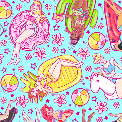 Pool Floats Princesses