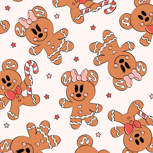 Mouse Gingerbread Cookies