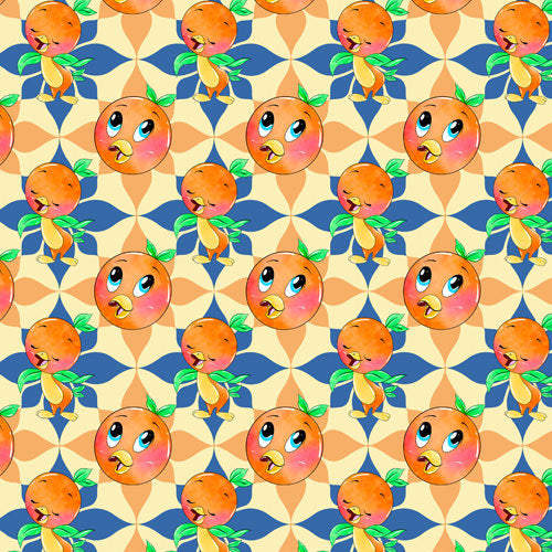 Design thumbnail for Retro Citrus Play - Men's Polo Shirt