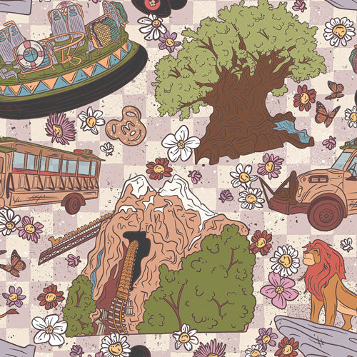 Design thumbnail for Hand Drawn AK - Women's Off-shoulder Ruffle Dress