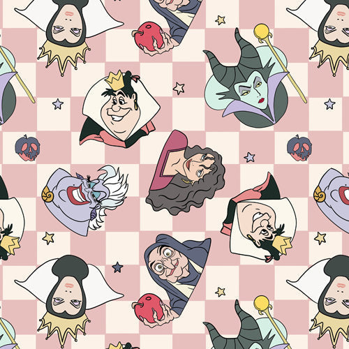 Pink Checkerboard Villains
