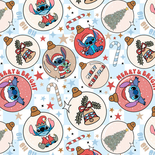 Design thumbnail for Festive Elf and Ornament Fun - Kid's Sleeveless Skater Dress