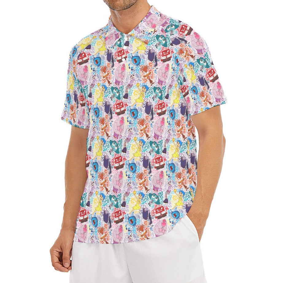 Floral Emotions - Men's Polo Shirt