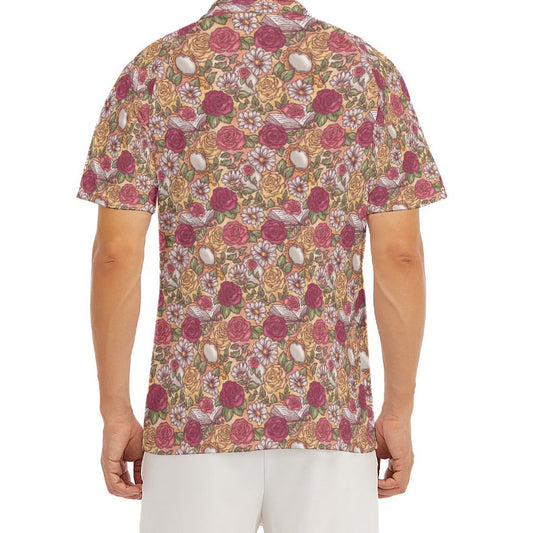 Fairytale Florals – Timeless Tale Blooms - Men's Polo Shirt