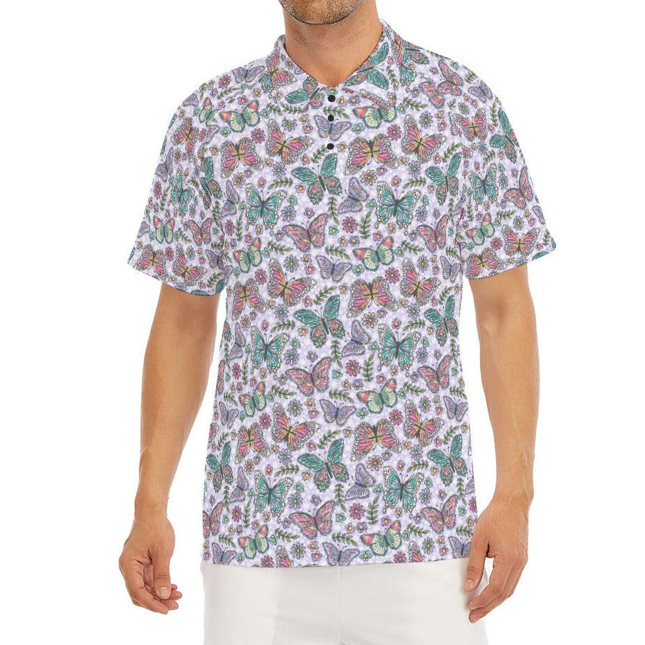 Butterfly Magic - Men's Polo Shirt
