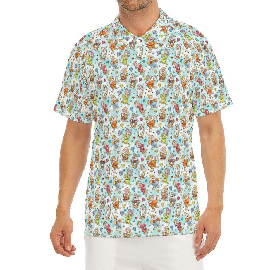 Seven Helpers Sketch - Men's Polo Shirt