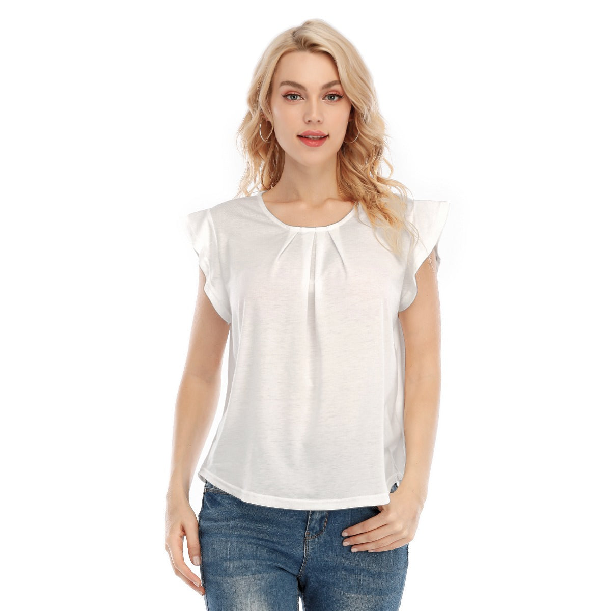Pick Any Print from our Shop - Women’s Flutter Sleeve Top
