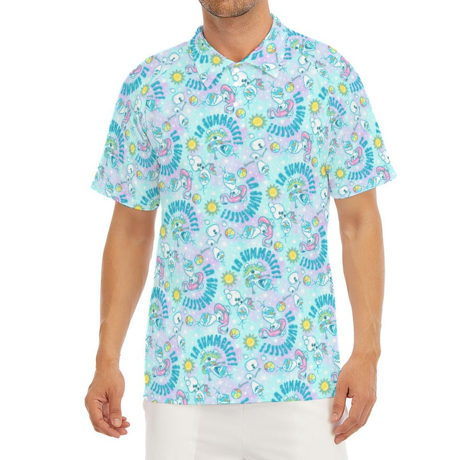 Sun-Kissed Snow Friend - Men's Polo Shirt