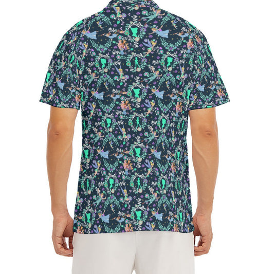 Garden Whimsy - Neverland Flight - Men's Polo Shirt