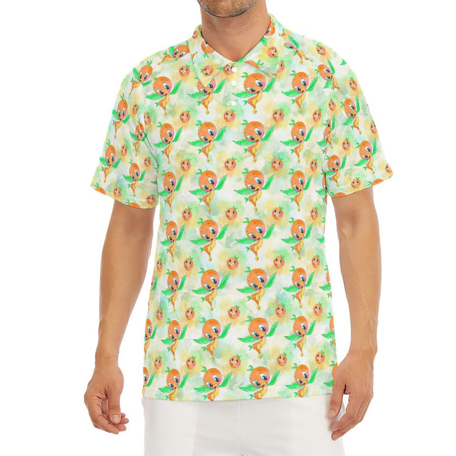 Sunny Citrus Thoughts - Men's Polo Shirt