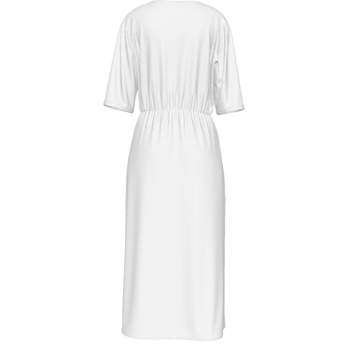 Pick Any Print from our Shop - Women’s V-Neck Wrap Midi Dress