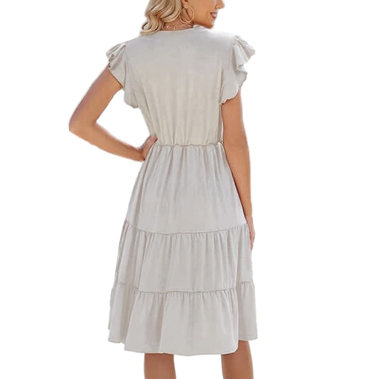 Pick Any Print from our Shop - Women's Tiered Pocket Midi Dress