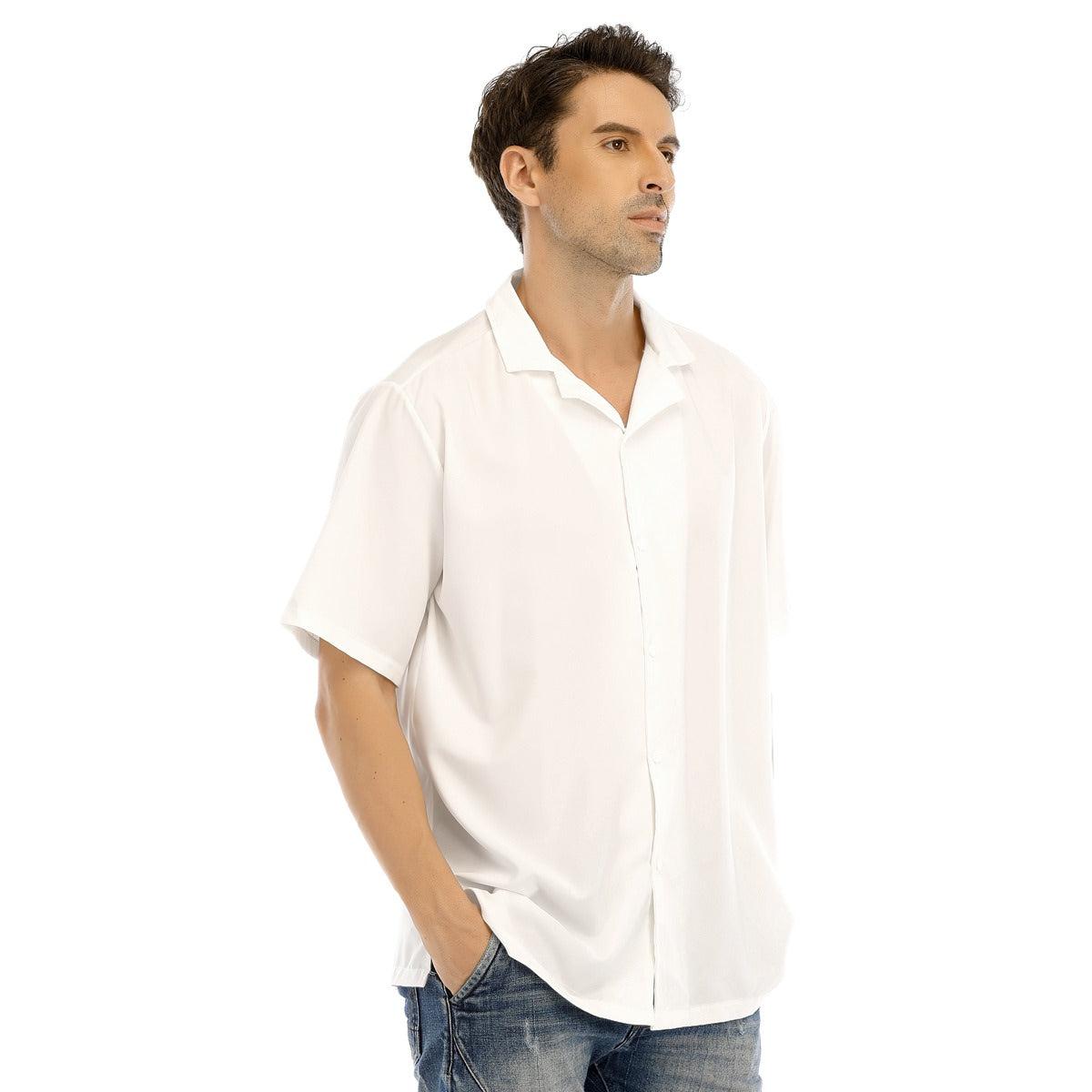 Pick Any Print from our Shop - Men's Hawaiian Button Up Shirt