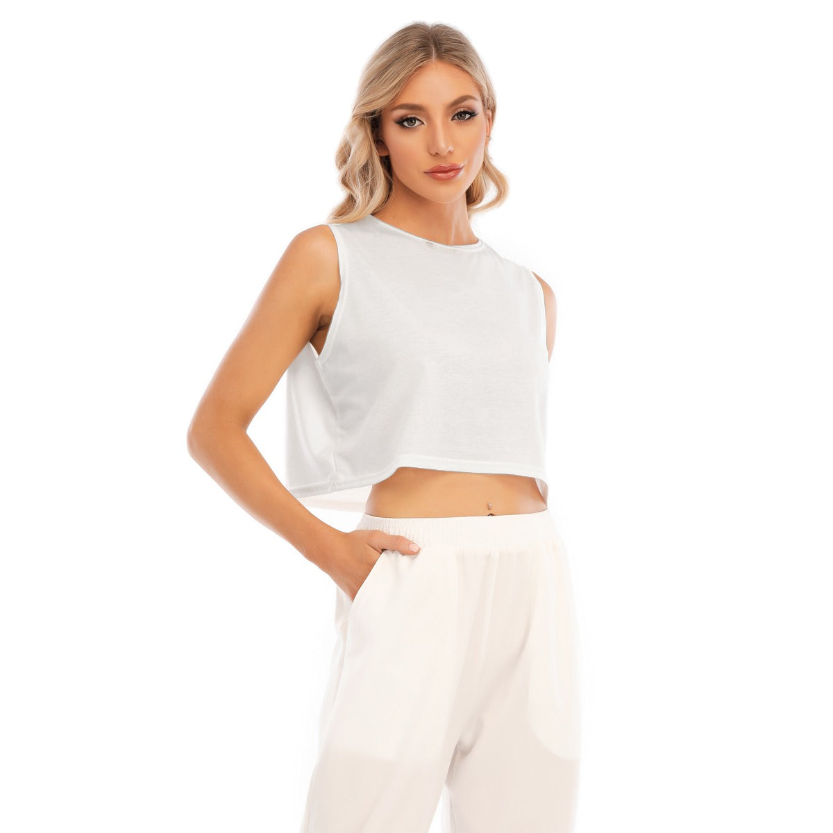Pick Any Print from our Shop - Women’s Sleeveless Cropped Tee