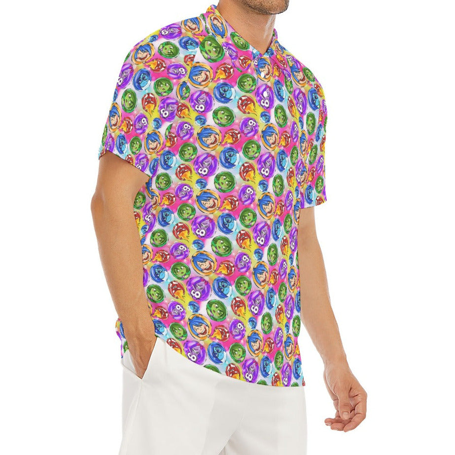Inside Out Emotions - Men's Polo Shirt