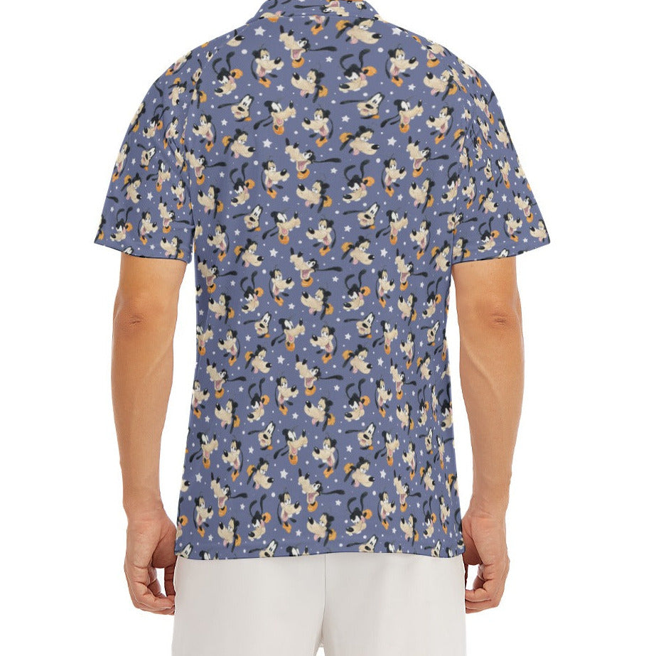 Funny Silly Dog - Men's Polo Shirt