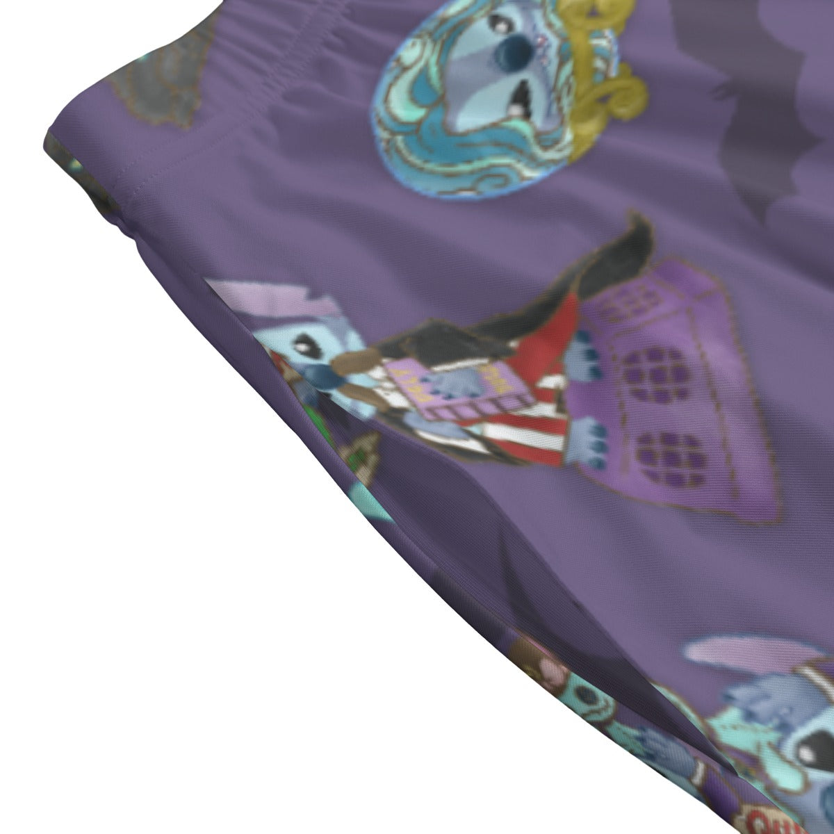 Haunted Alien Portraits - Women’s Pocket Midi Skirt