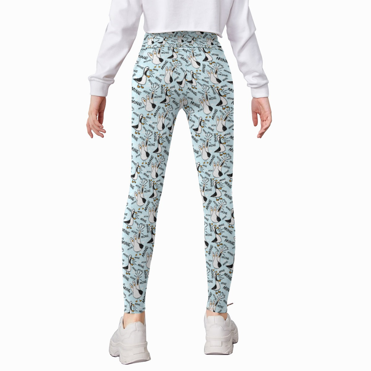 Mine Mine Mine Seagulls - Kid's Leggings
