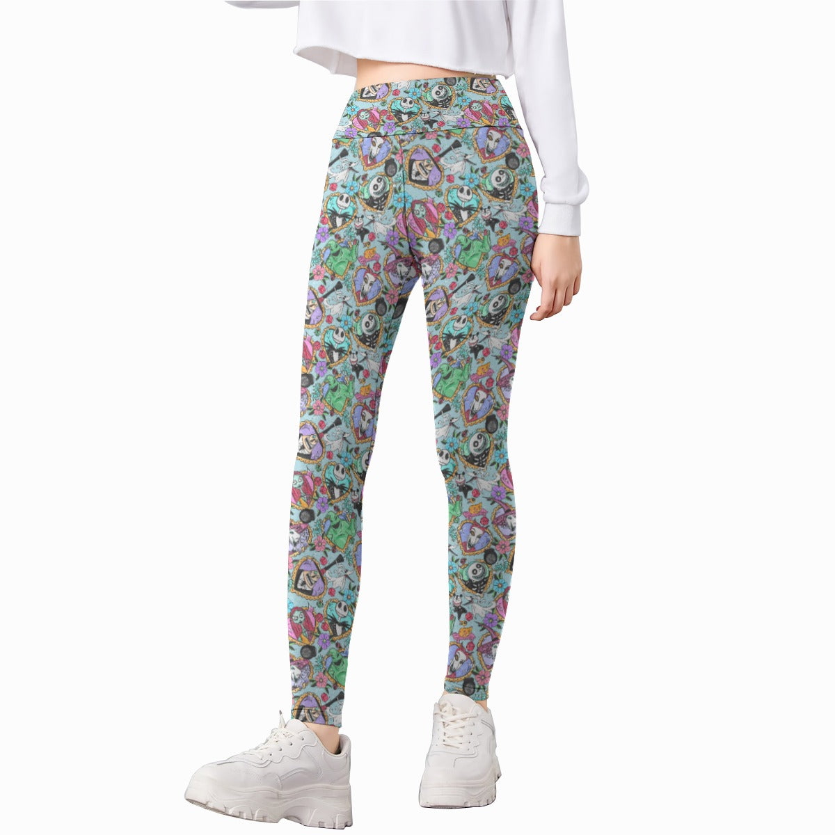 Tattoo Hearts Spooky Crew - Kid's Leggings