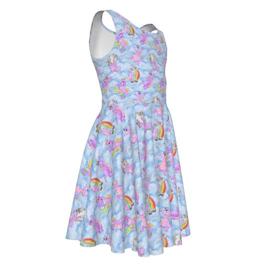 Imagine with Figment - Kid's Sleeveless Skater Dress