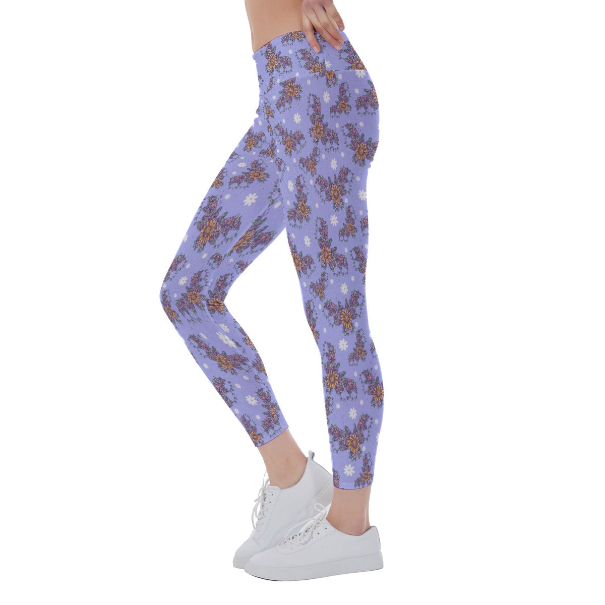 Blooming Bats - Women's Yoga Leggings