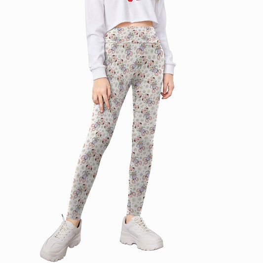 Daisy Crown Delight - Kid's Leggings