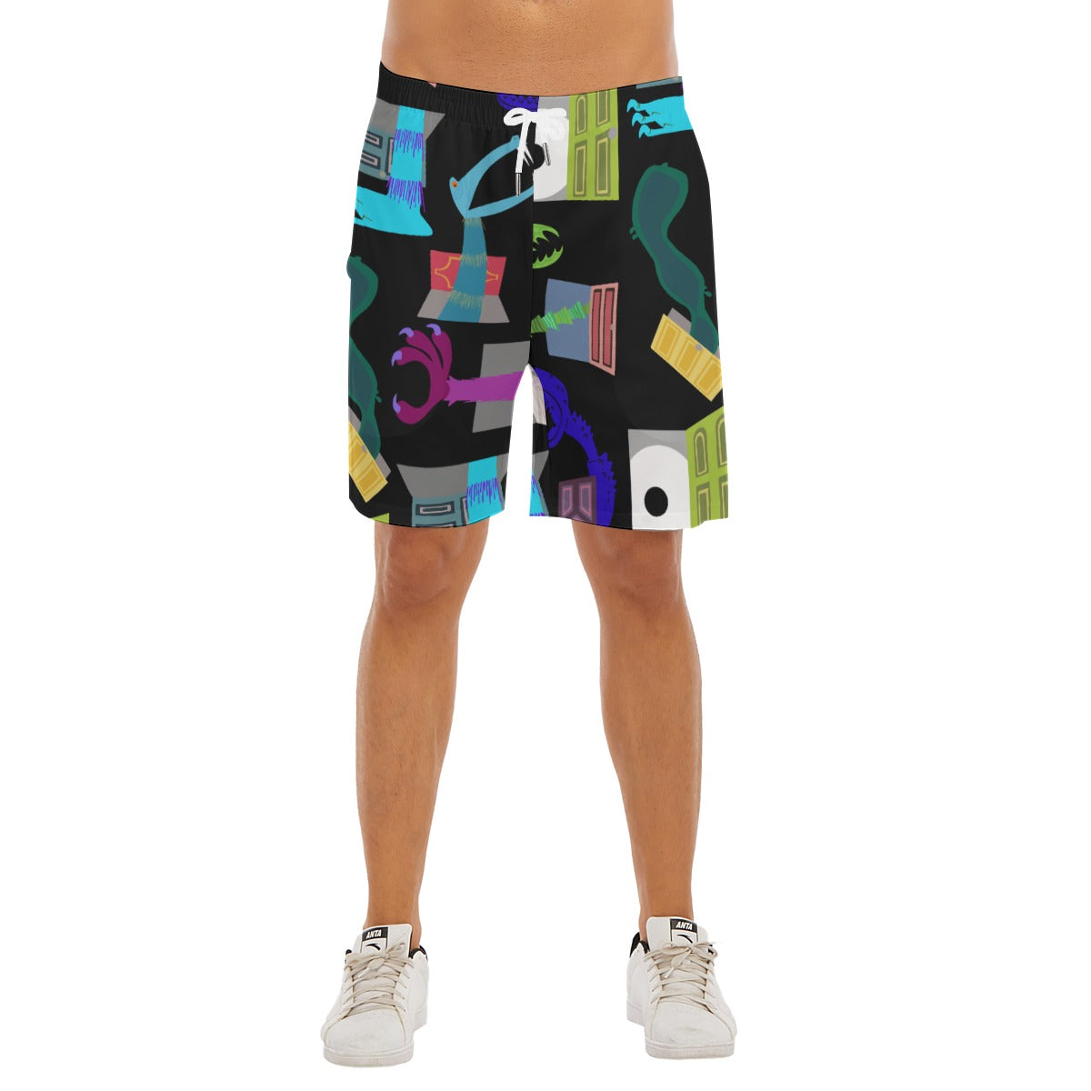 Monsters in Closets - Men’s Pocket Beach Shorts