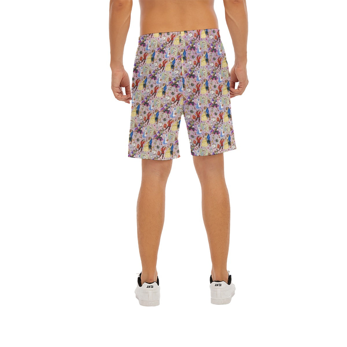 Enchanted Tale Sketch - Men’s Pocket Beach Shorts