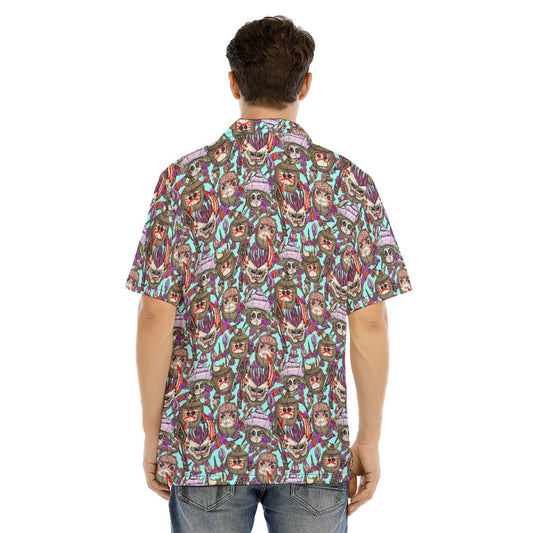 Island Coconut Pirates - Men's Hawaiian Button Up Shirt