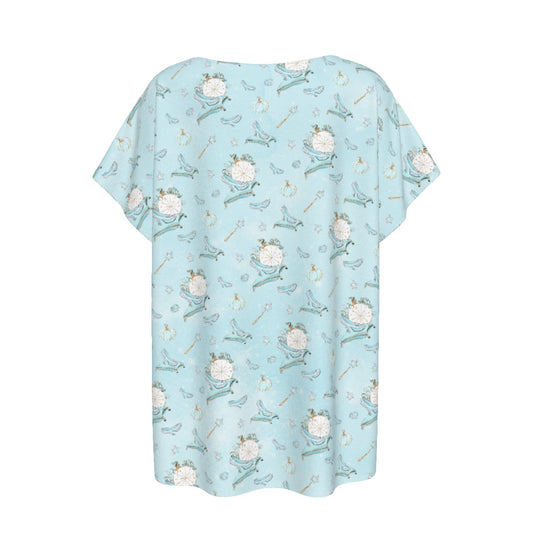Enchanted Glass Slipper - Women’s Relaxed Fit Scoop Tee