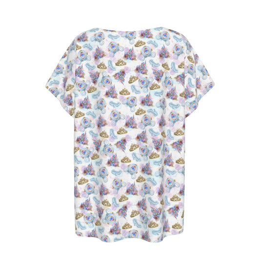 Watercolor Fairytale Fantasy - Women’s Relaxed Fit Scoop Tee