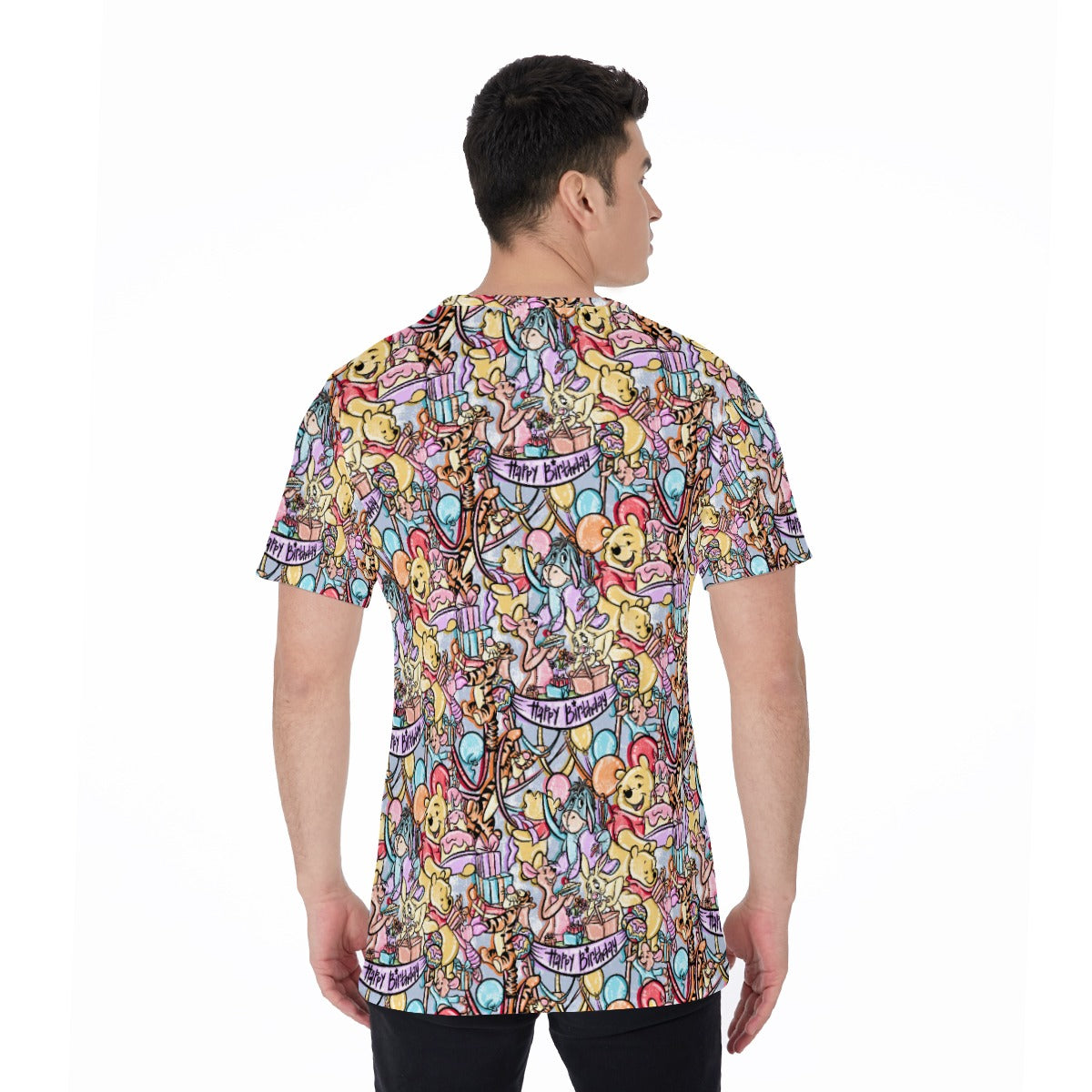 Birthday Bash in the Woods - Men's Short Sleeve T-Shirt