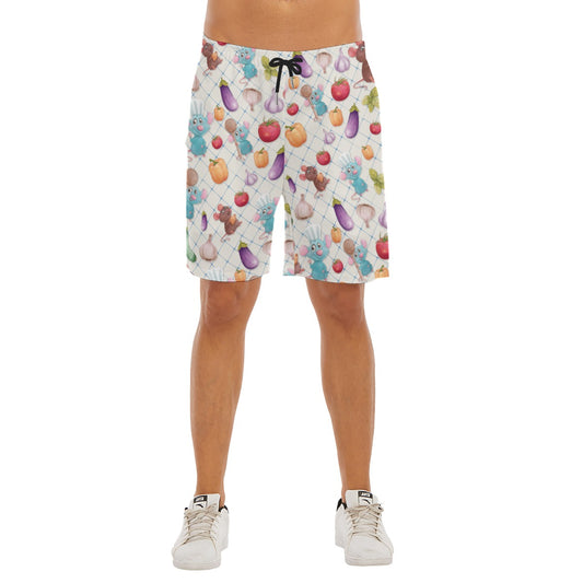 Ratatouille Veggies - Men’s Pocket Beach Shorts