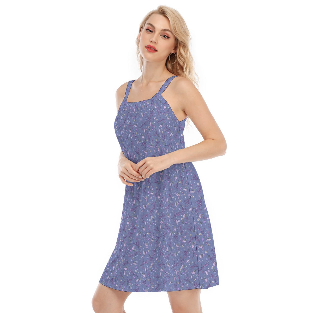 Lavender Vibes - Women’s Adjustable Sundress