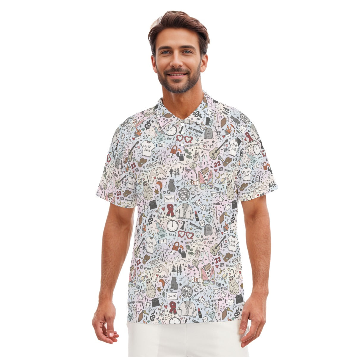 Every Era Collage - Men's Polo Shirt